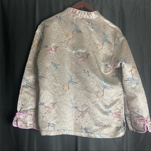 Last Chance ! Robert Louis Asian Floral Print Jacket   π - Picture 8 of 16